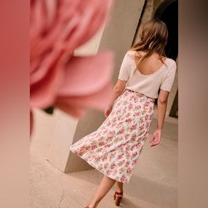 Sezane Herald Sweater, cream